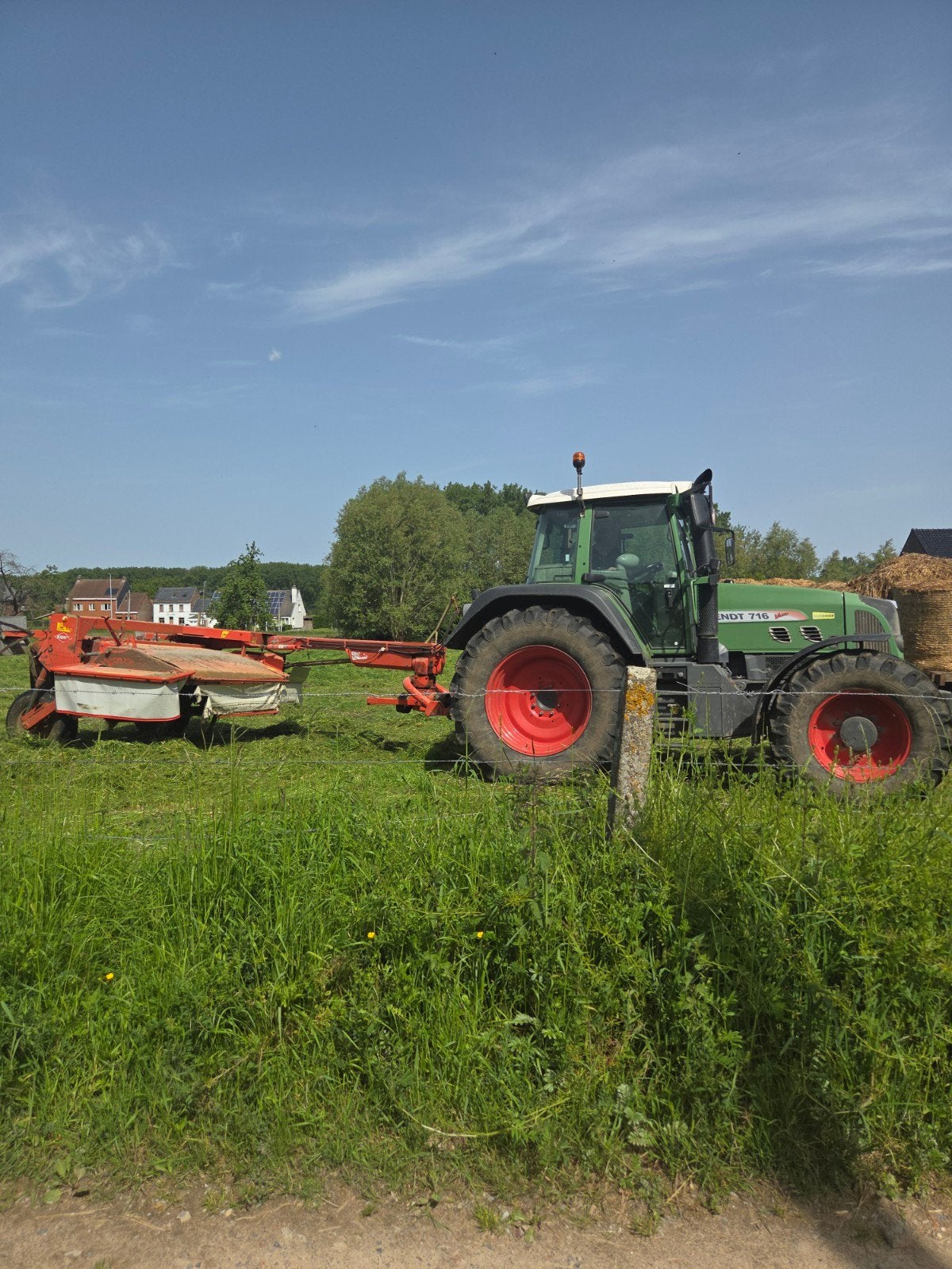 Verpakt en onverpakt hooi, Enlèvement