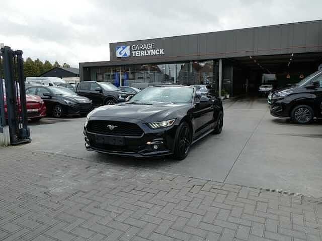 Ford Mustang Cabrio 2.3 i Ecoboost 317pk Black Edition '17, Auto's, 312 pk, Euro 6, Cabriolet, Bedrijf