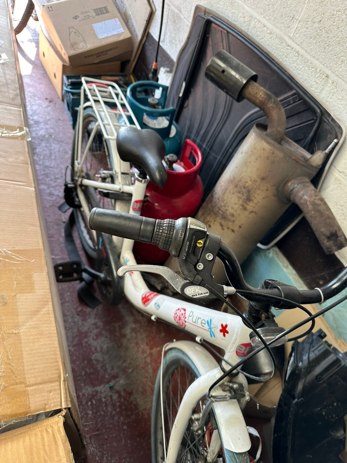 Fiets te koop, Ophalen