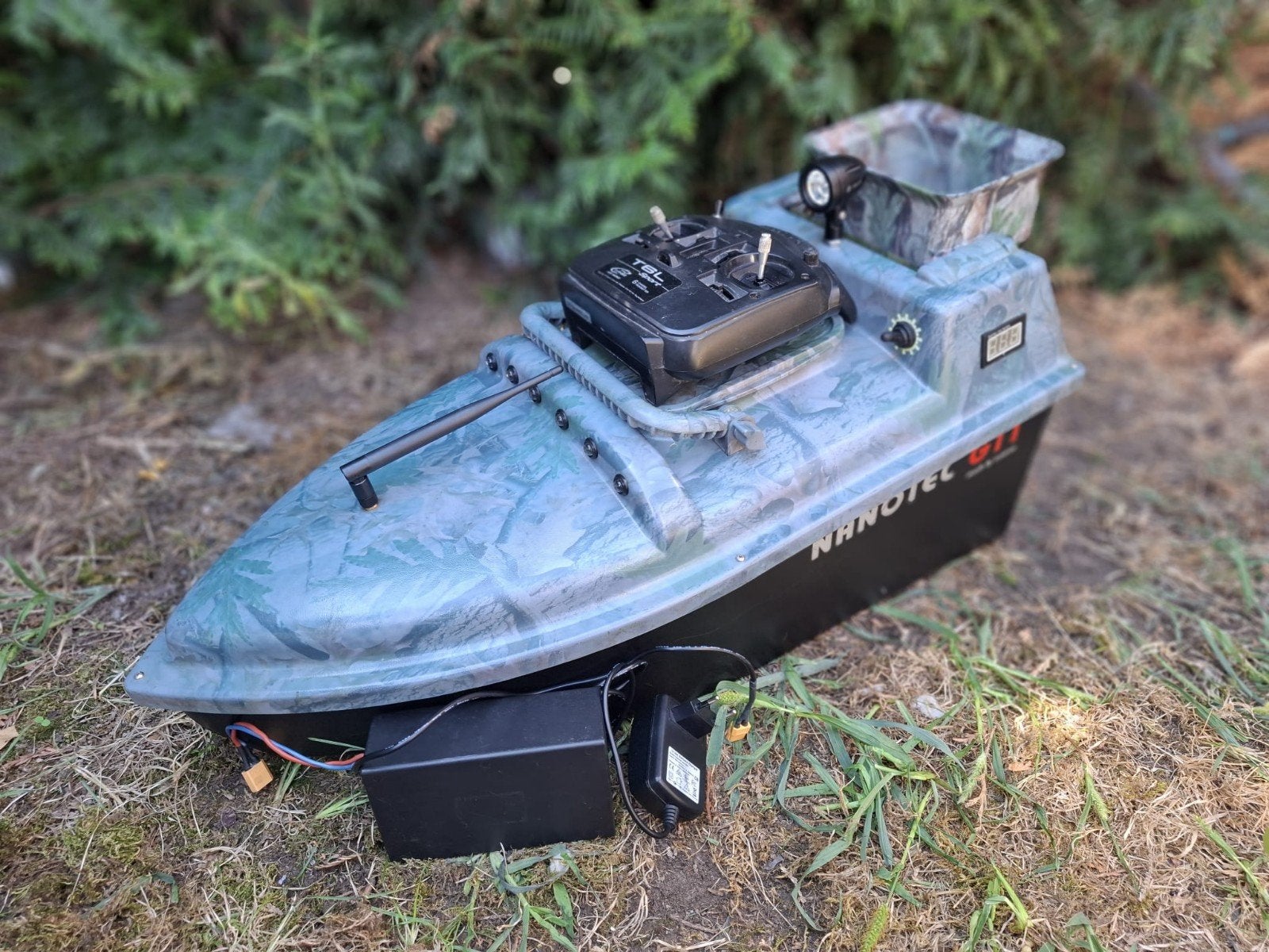 voerboot Nanotec gt1 met vexilar en garantie, Ophalen of Verzenden