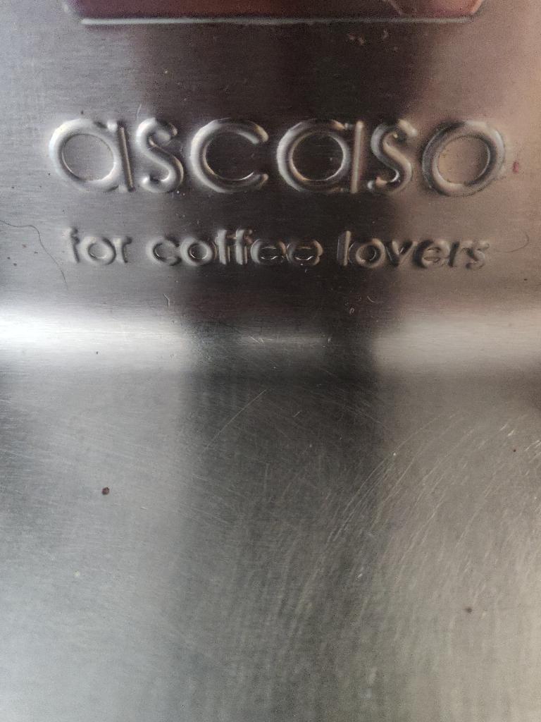 Ascaso I-Steel I1 – Moulin à café expresso – Design inox, Ophalen of Verzenden, Zo goed als nieuw