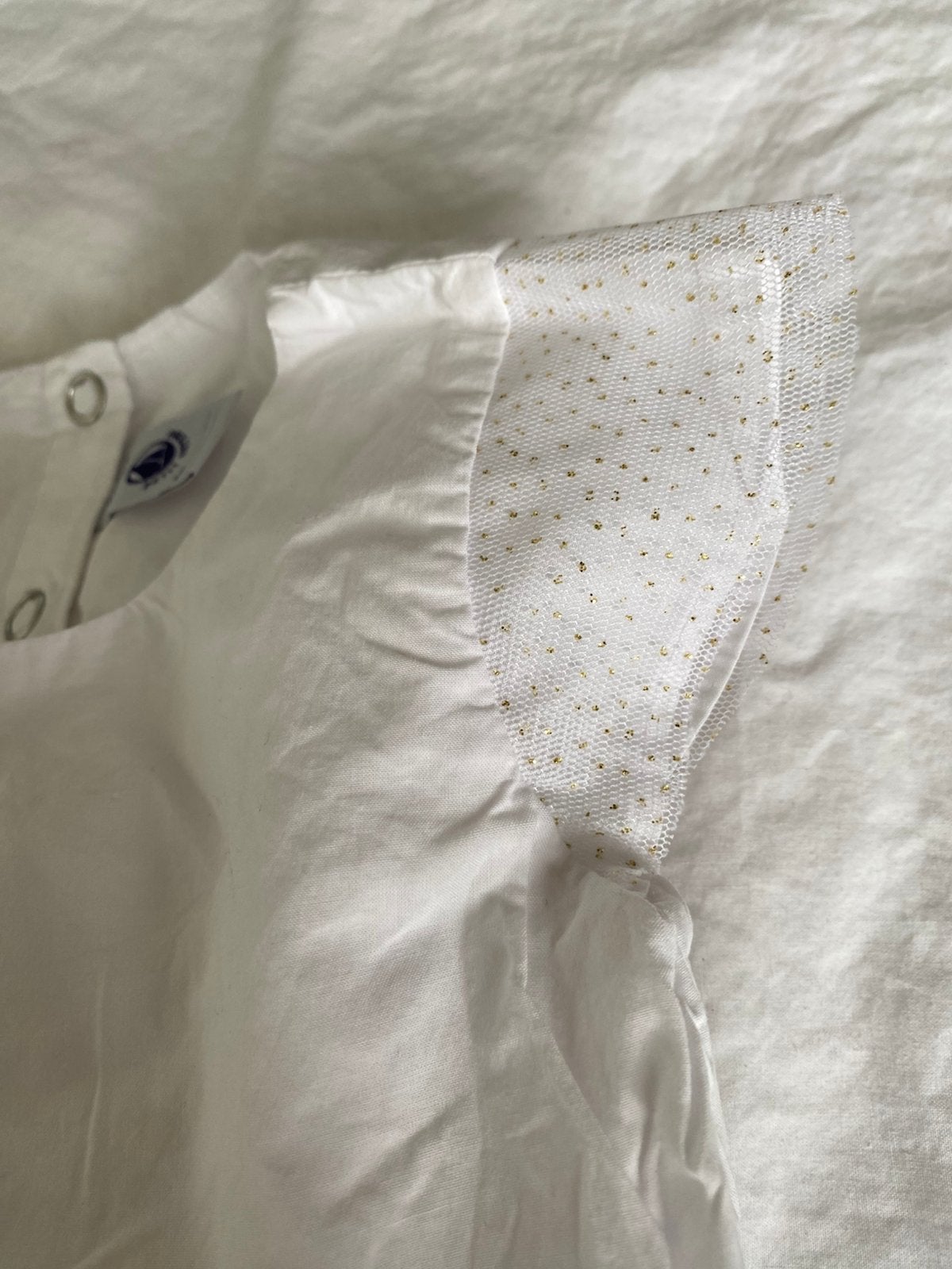 Robes cérémonie blanche Petit Bateau neuve, Enlèvement ou Envoi, Neuf, Fille, Robe ou Jupe