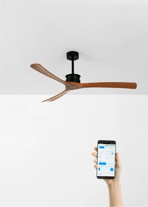 Plafond ventilator, Electroménager, Enlèvement, Ventilateur avec télécommande, Comme neuf, Ventilateur de plafond