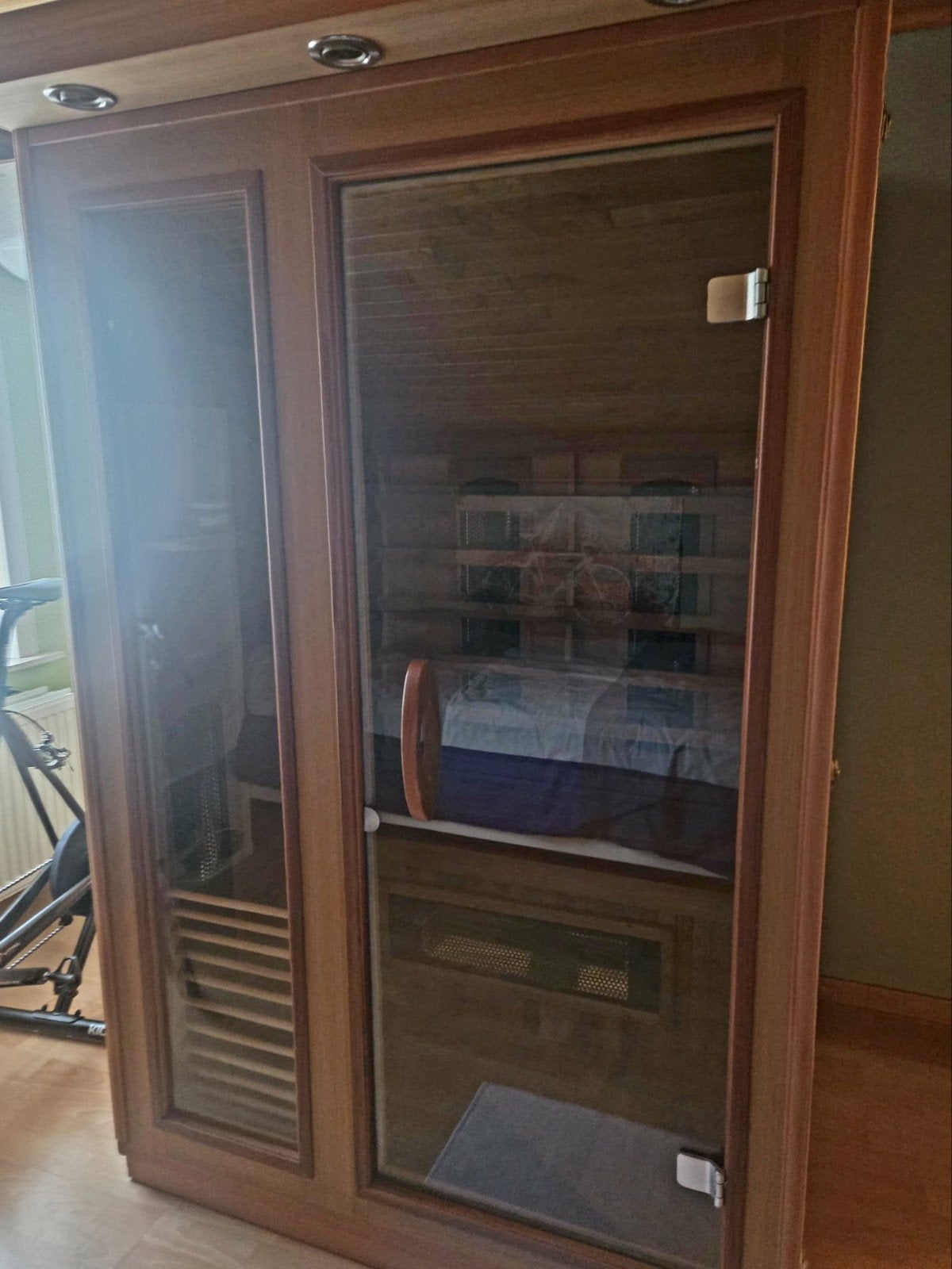 Infrarood sauna, Ophalen, Zo goed als nieuw, Infrarood, Complete sauna