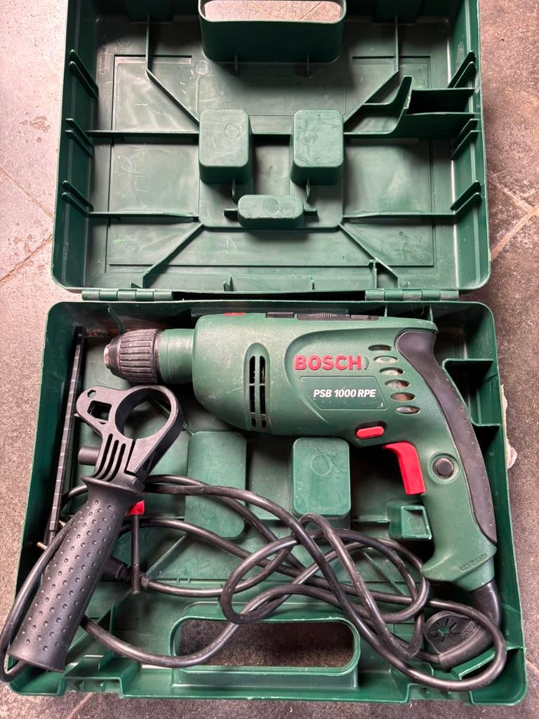 Bosch klopboormachine, Ophalen, Zo goed als nieuw