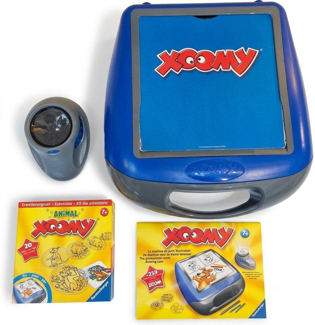 Ravensburger Xoomy Tekenkoffer inclusief animal uitbereiding, Ophalen of Verzenden, Gebruikt, Knutselen, Met licht