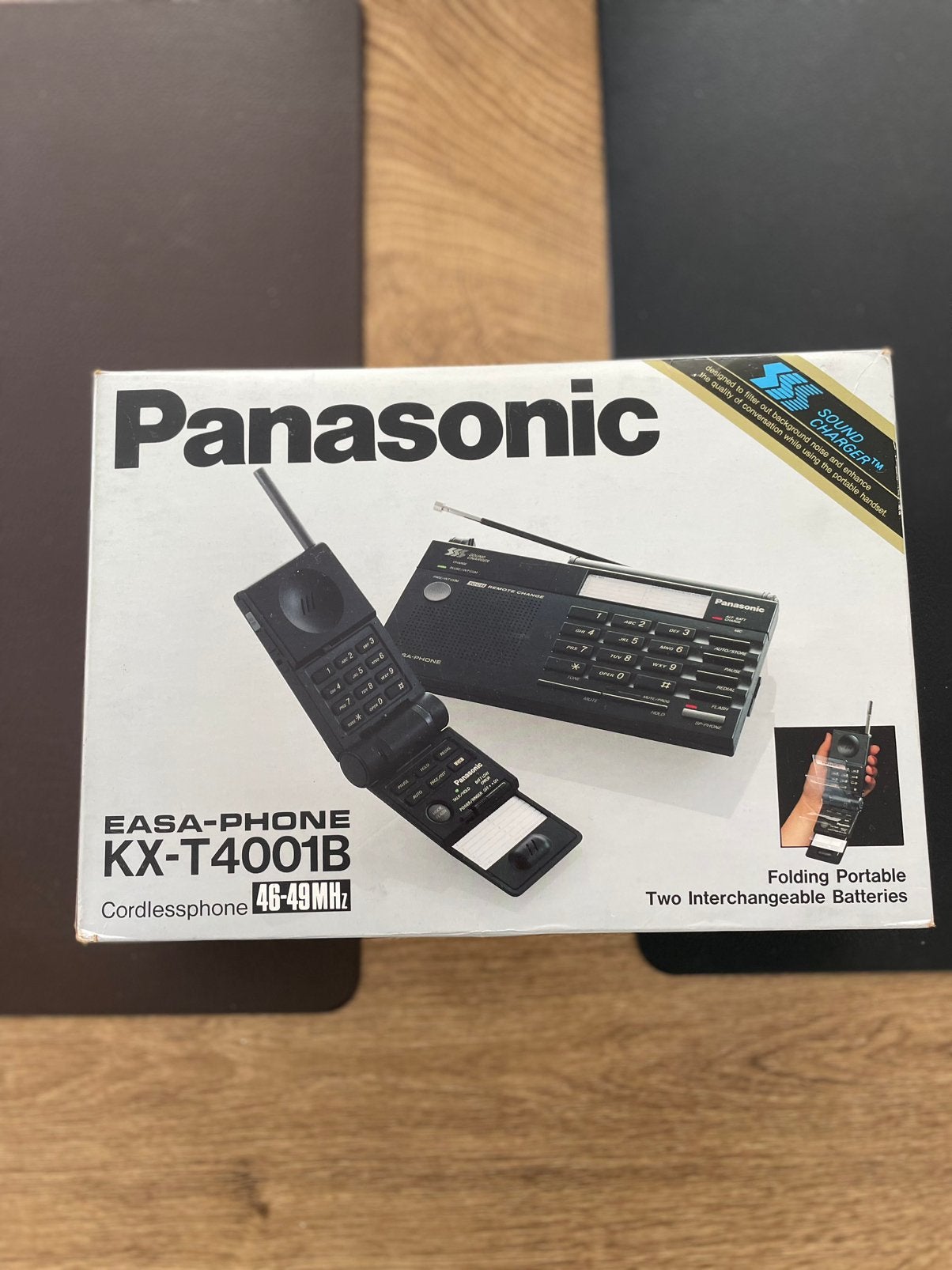 Panasonic telefoon nog in originele doos 1990, Telecommunicatie, Mobiele telefoons | Apple iPhone, Ophalen, Zo goed als nieuw