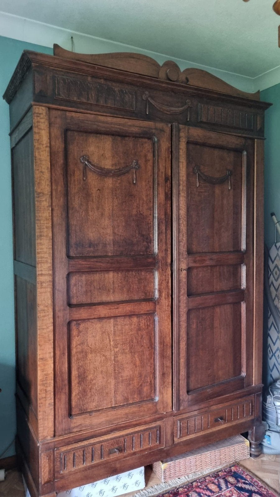 Garde-robes en bois style vintage Jodoigne, Enlèvement