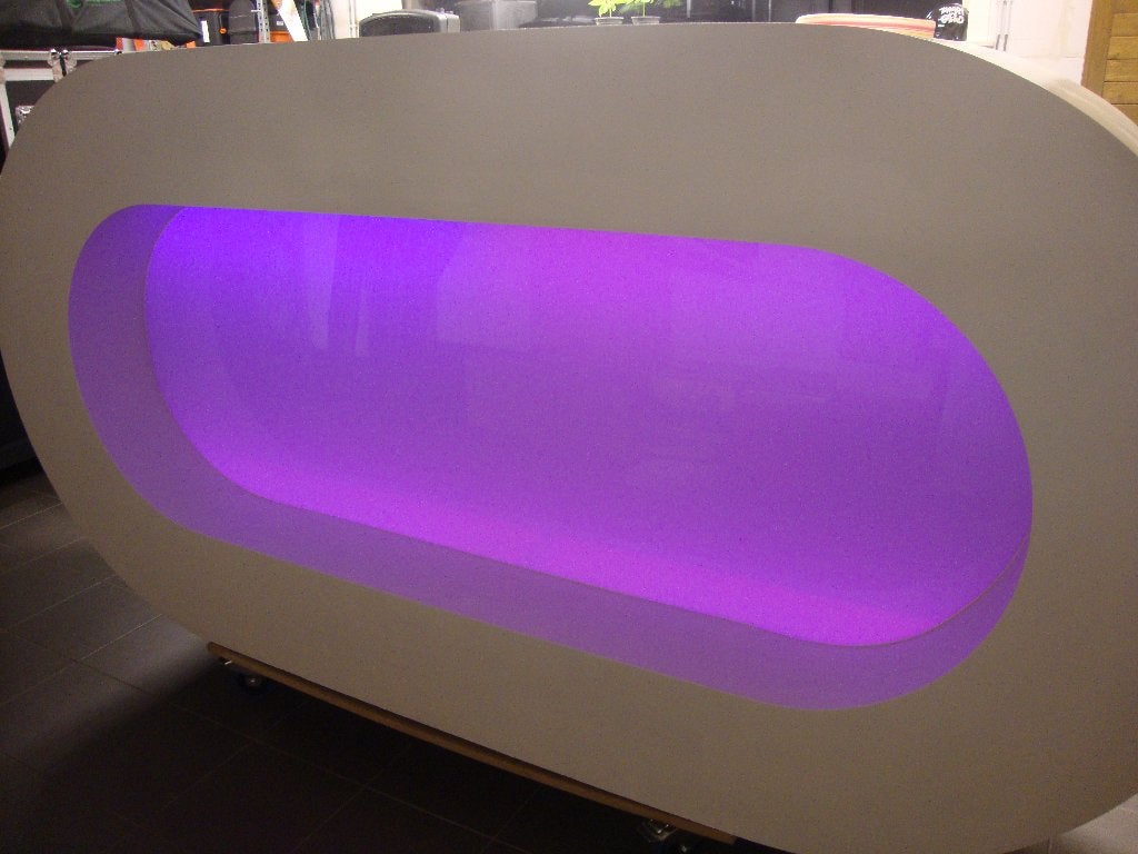 Witte Ovale DJ BOOTH, Muziek en Instrumenten, Ophalen, Gebruikt