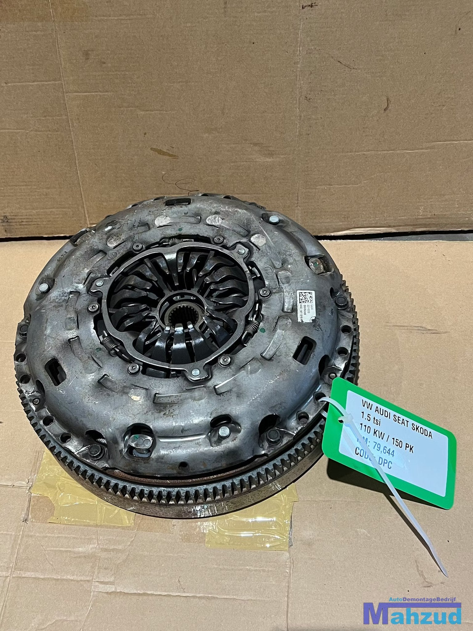 VW 1.5 TSI DPC VLIEGWIEL DRUKGROEP Koppeling, Auto-onderdelen, Gebruikt, Volkswagen, Volkswagen AG, Vw@volkswagen.de