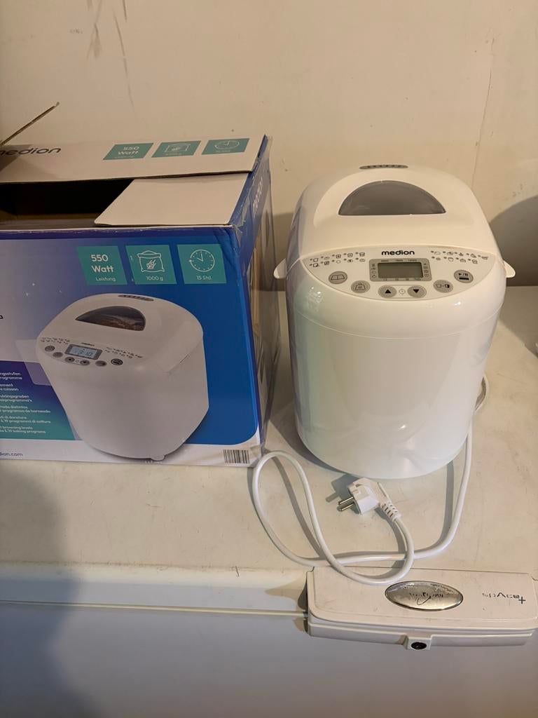 Broodbakmachine Medion, Ophalen, Zo goed als nieuw