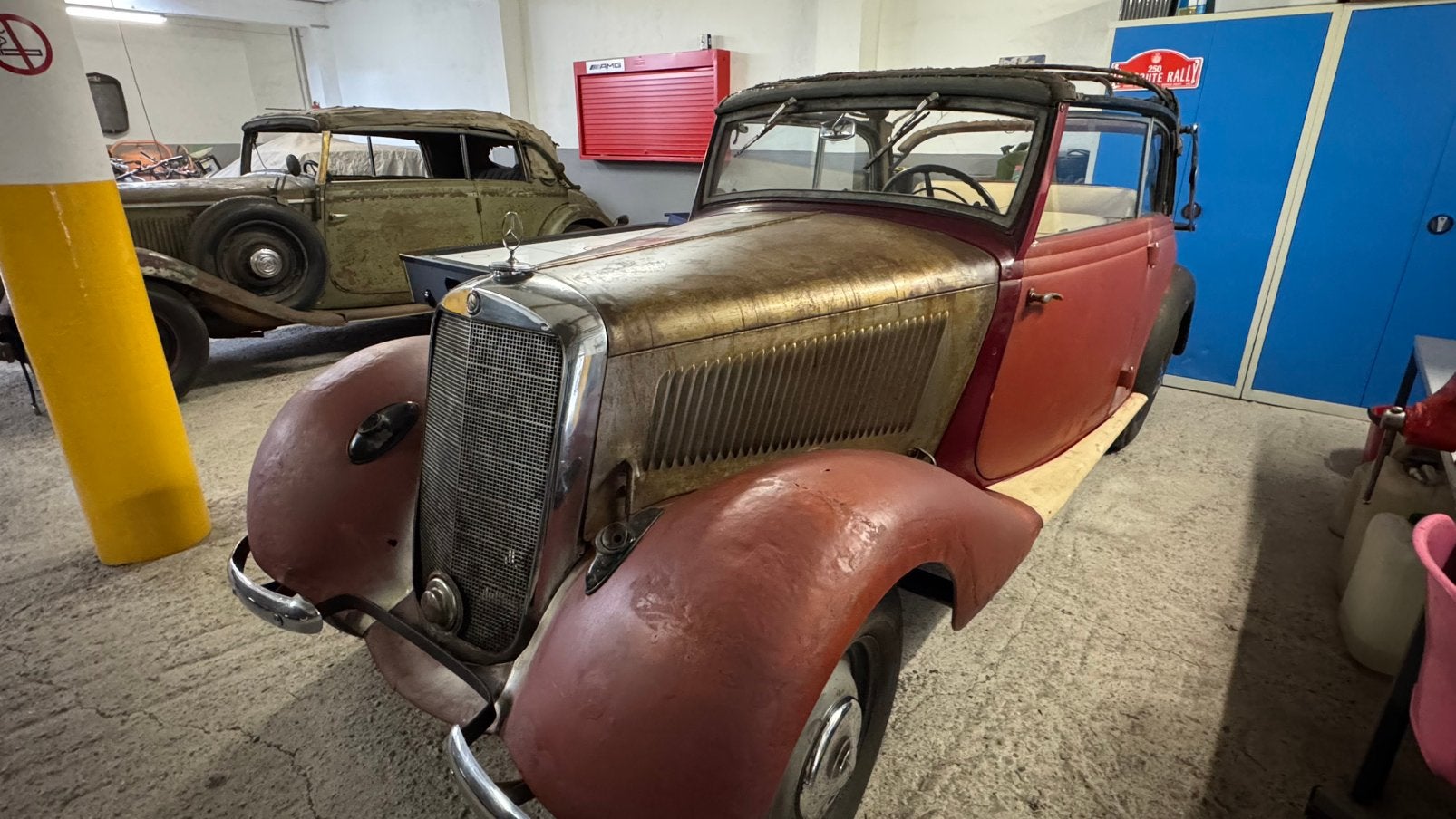 Mercedes 170V B Cabriolet d'ici 1939, Autos, Oldtimers & Ancêtres, Achat, Cabriolet, Boîte manuelle, Particulier