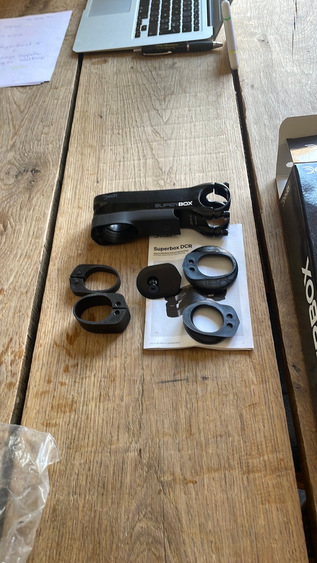 Deda superbox stuurpen 110mm, Ophalen of Verzenden, Zo goed als nieuw