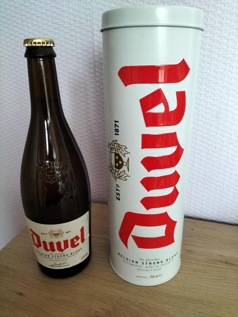 Duvelglas 750 ml in koker, Verzamelen, Ophalen of Verzenden, Nieuw, Flesje(s), Duvel