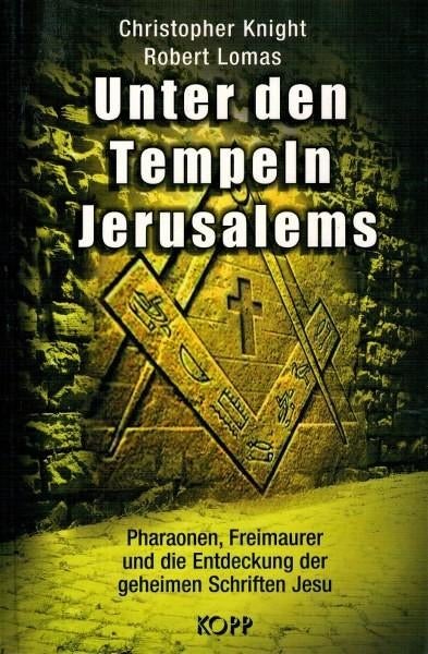 Chevalier - Unter den Tempeln Jerusalems (francs-maçons, etc, Enlèvement, Neuf, Autres sujets/thèmes, Arrière-plan et information