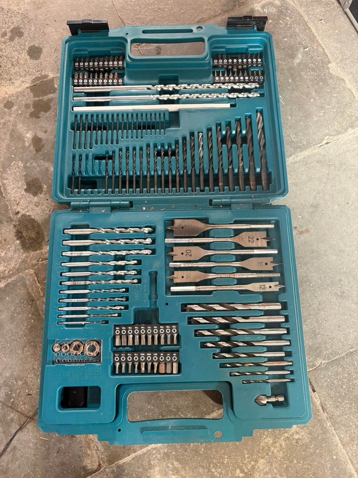 Gereedschap kist makita, Bricolage & Construction, Outillage | Outillage à main, Enlèvement, Comme neuf, Jeu d'outils