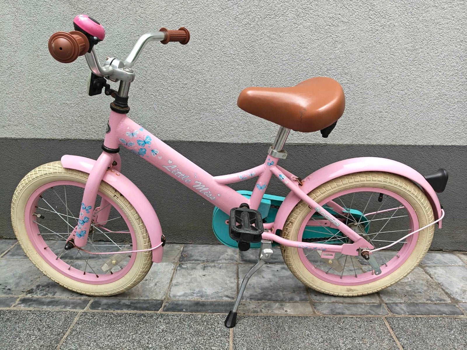 kinderfiets 16inch, Ophalen