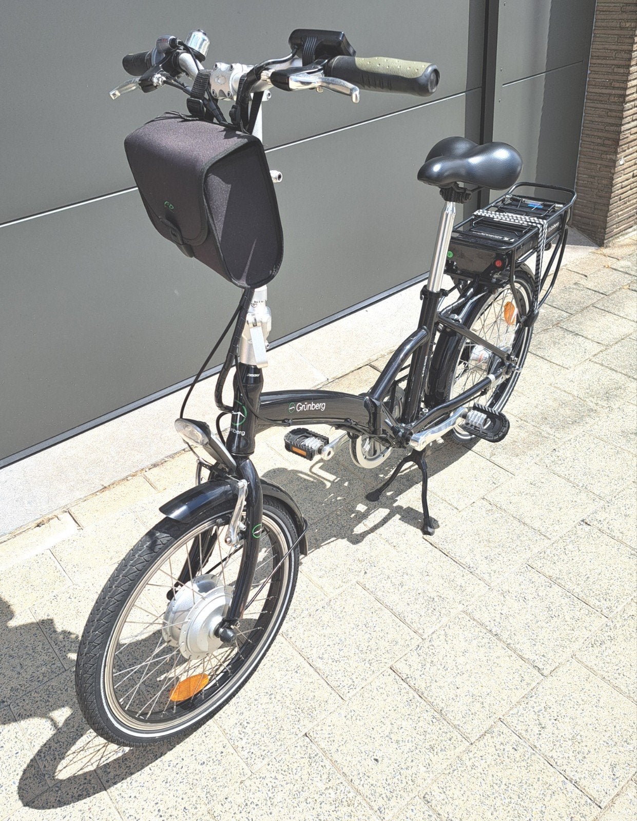 elektrische plooifiets in niewe staat, Enlèvement, Comme neuf, Totalement pliable, Vitesses