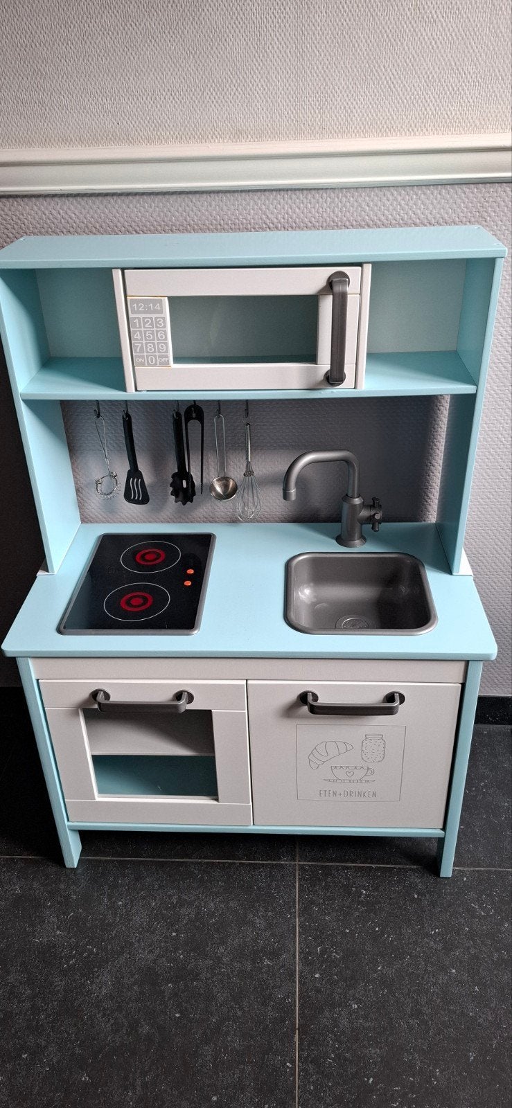 Keukentje ikea met toebehoren, Ophalen