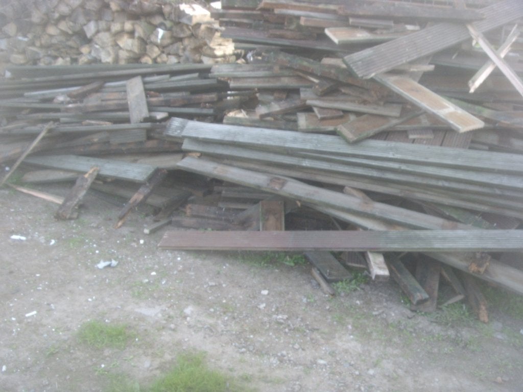 hout, Ophalen