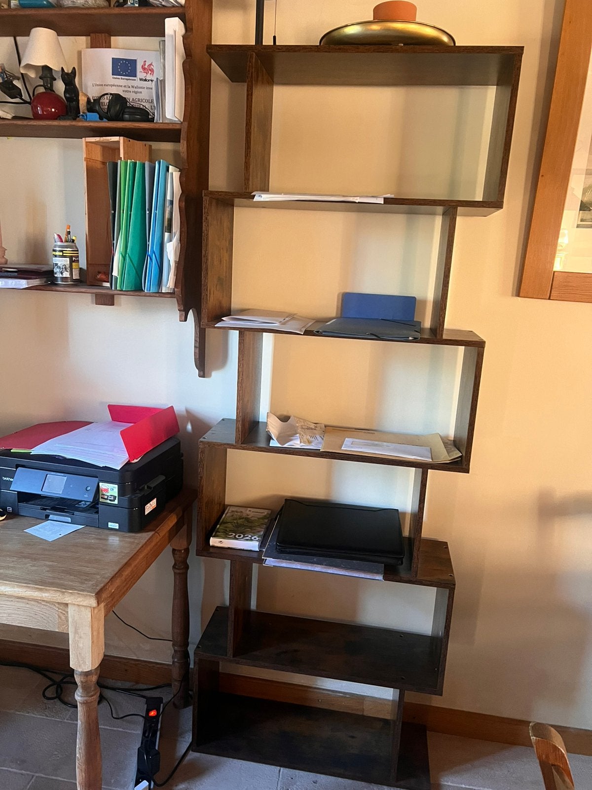 Bibliothèque « cube », Maison & Meubles, Armoires | Bibliothèques, Comme neuf, 50 à 100 cm, 150 à 200 cm, Moins de 25 cm, Avec tablette(s)