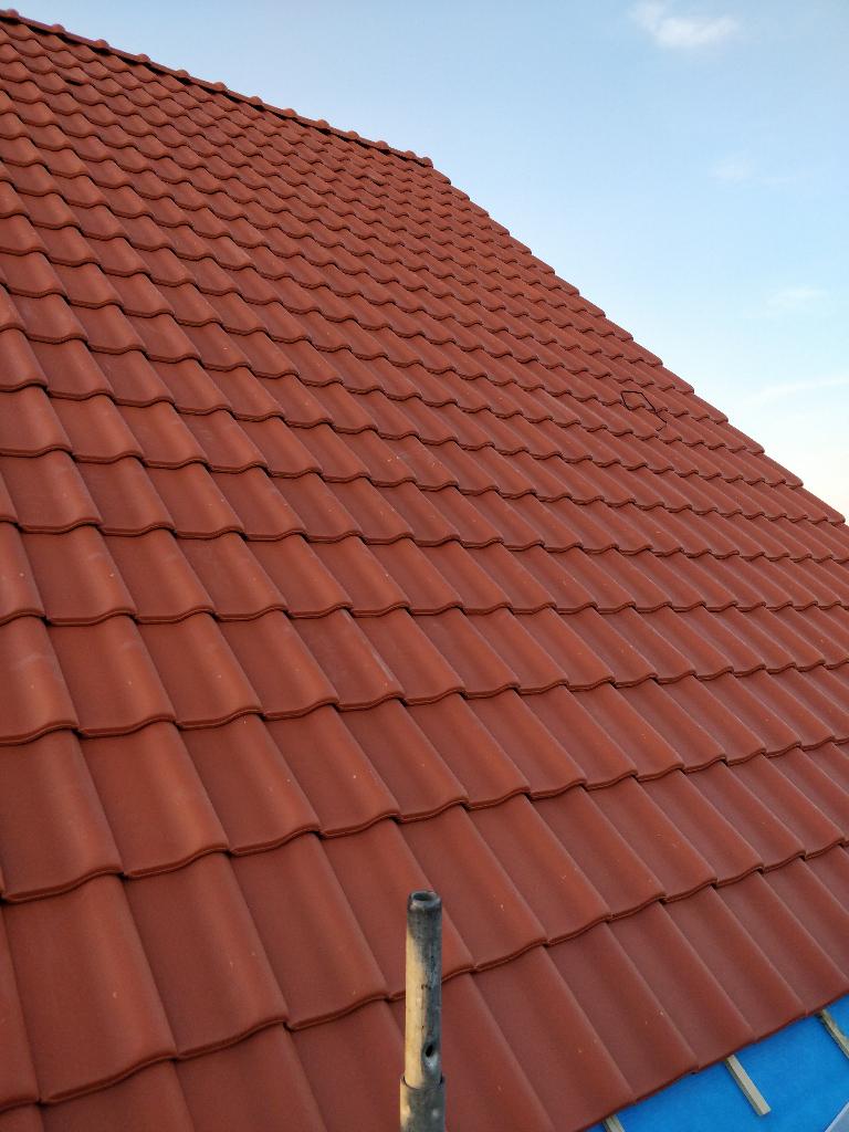 Dakpannen Koramic Tradiva natuurrood (volledige pallet), Doe-het-zelf en Bouw, Dakpannen en Dakbedekking, Ophalen, Steen of Klei