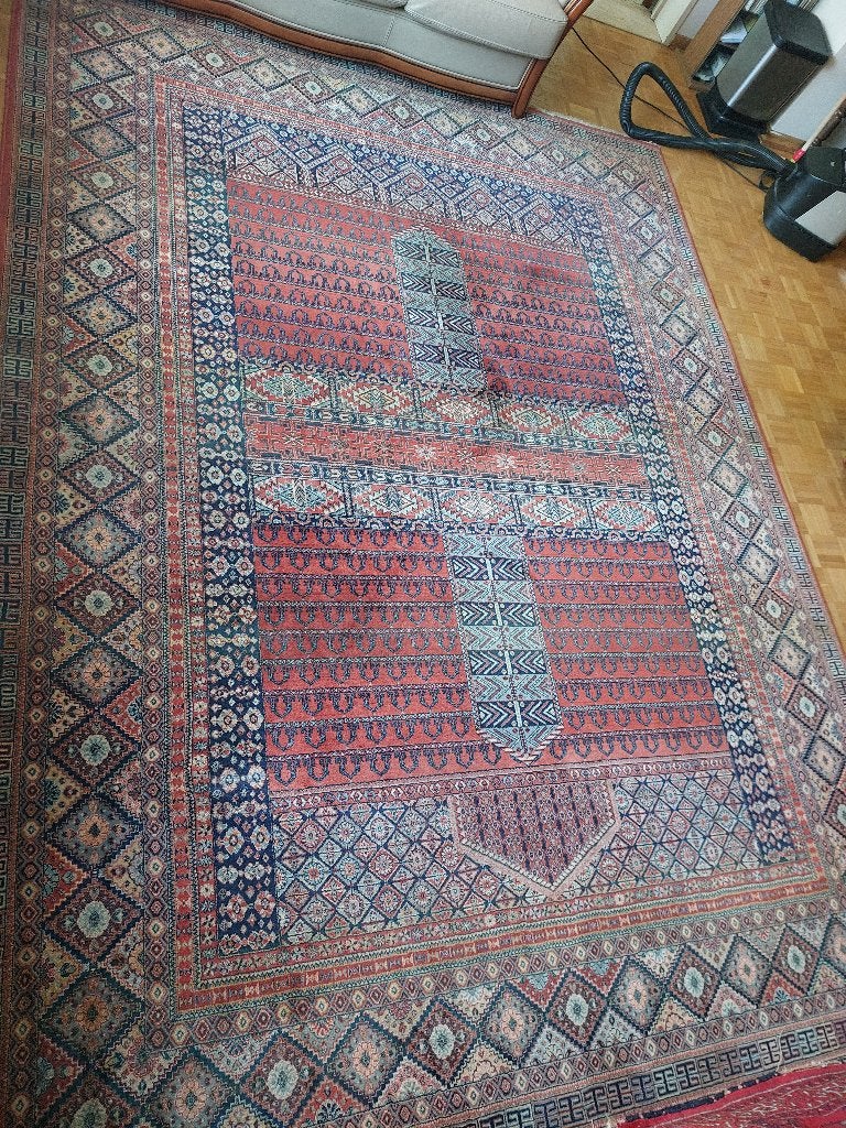 Klassiek oosters patroon tapijt-zeer goede staat-240 x 325cm, Gebruikt, 200 cm of meer, 200 cm of meer, Rechthoekig