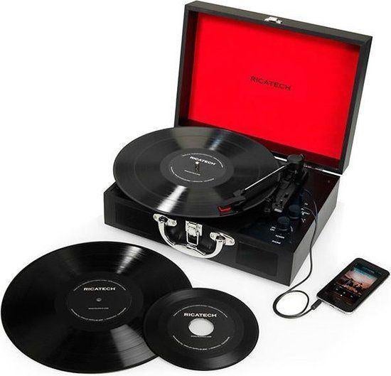 Ricatech RTT20, TV, Hi-fi & Vidéo, Tourne-disques, Comme neuf, Tourne-disque, Enlèvement