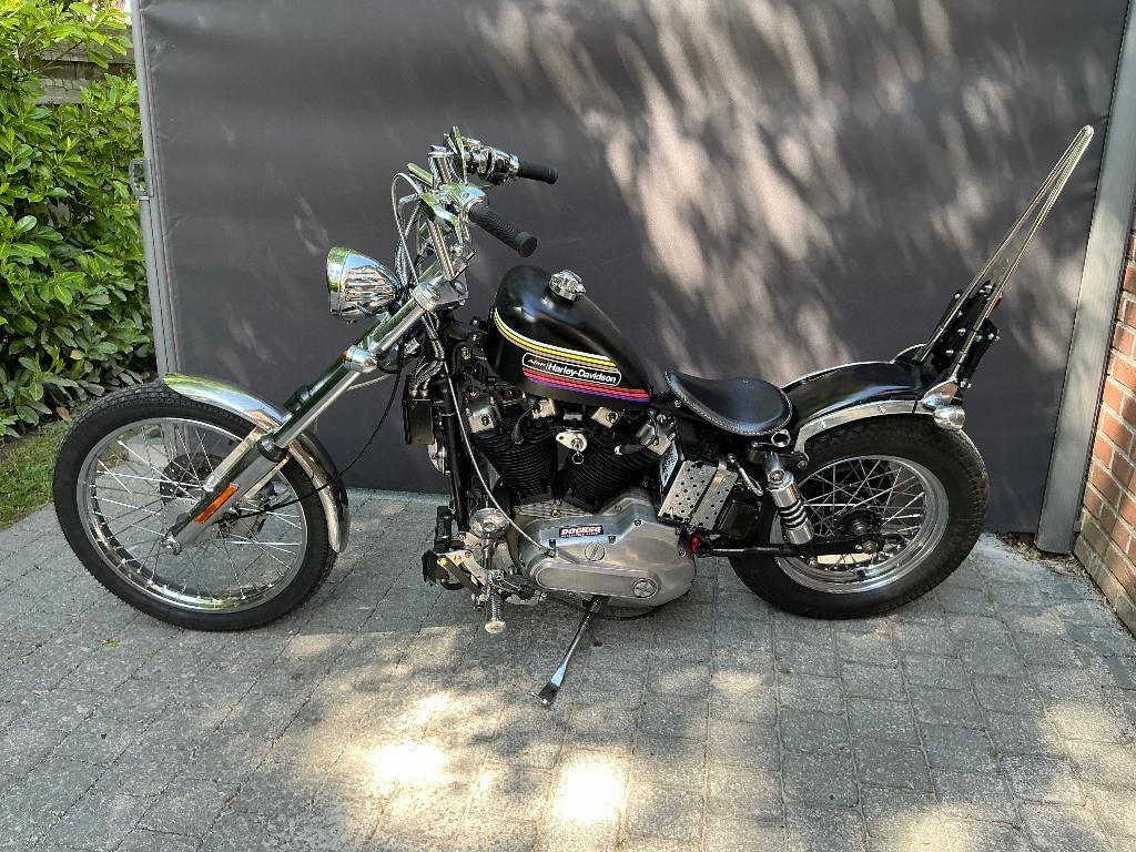 Harley Chopper 73, Motoren, 2 cilinders, Occasion, 1000 cc, Handgeschakeld