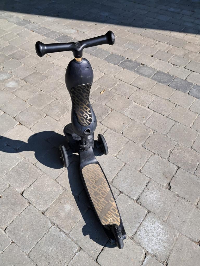 Black & gold edition step en zit fiets in 1, Enlèvement, Utilisé