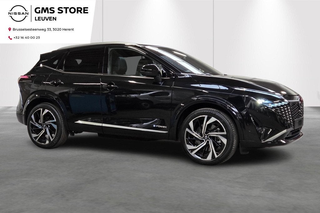 Nissan Qashqai e-POWER Tekna PLUS, Stof, Gebruikt, 750 kg, Zwart