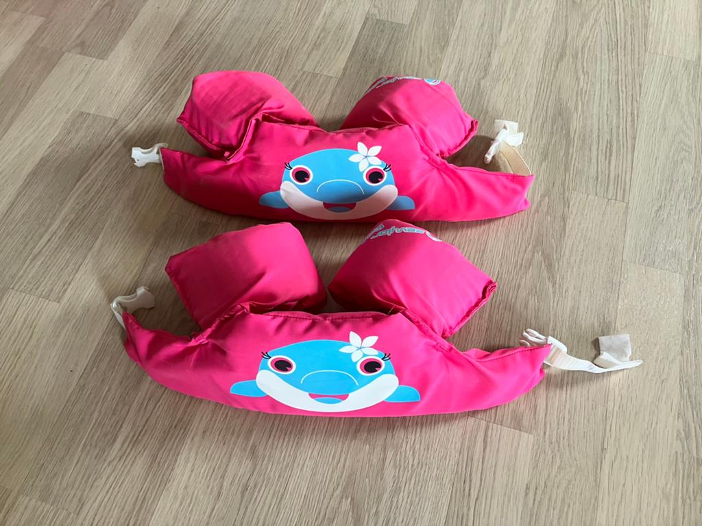 Zwemgordel Sevylor puddle jumper 15-30kg 2 stuks, Ophalen, Gebruikt, Meisje, One size