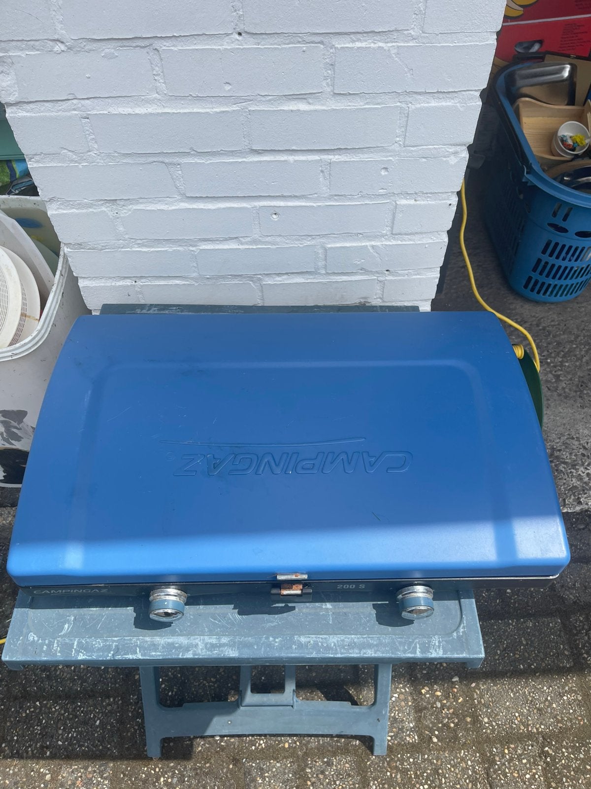 Gasvuurtje voor camping, Caravans en Kamperen, Ophalen, Gebruikt