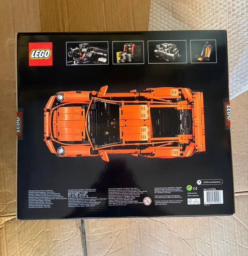 LEGO Technic 42056 Porsche 911 GT3 RS, Lego, Nieuw, Technic, Complete set