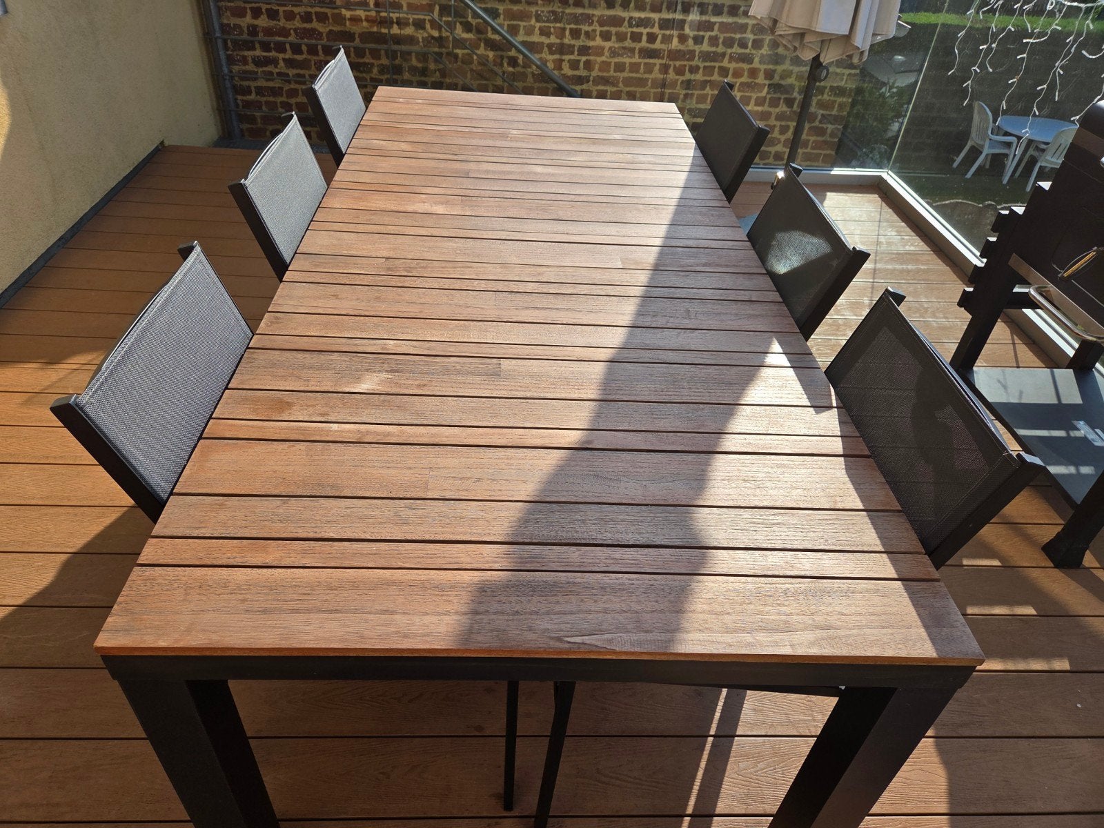 Table et 6 chaises de jardin, Jardin & Terrasse, Tables de jardin