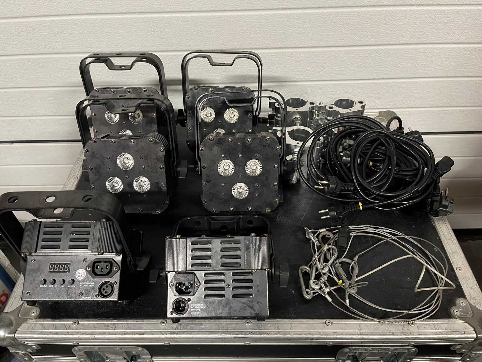 ADJ RGBWA+UV spots, Muziek en Instrumenten, Licht en Laser, Ophalen, Gebruikt, Licht, Geluidgestuurd