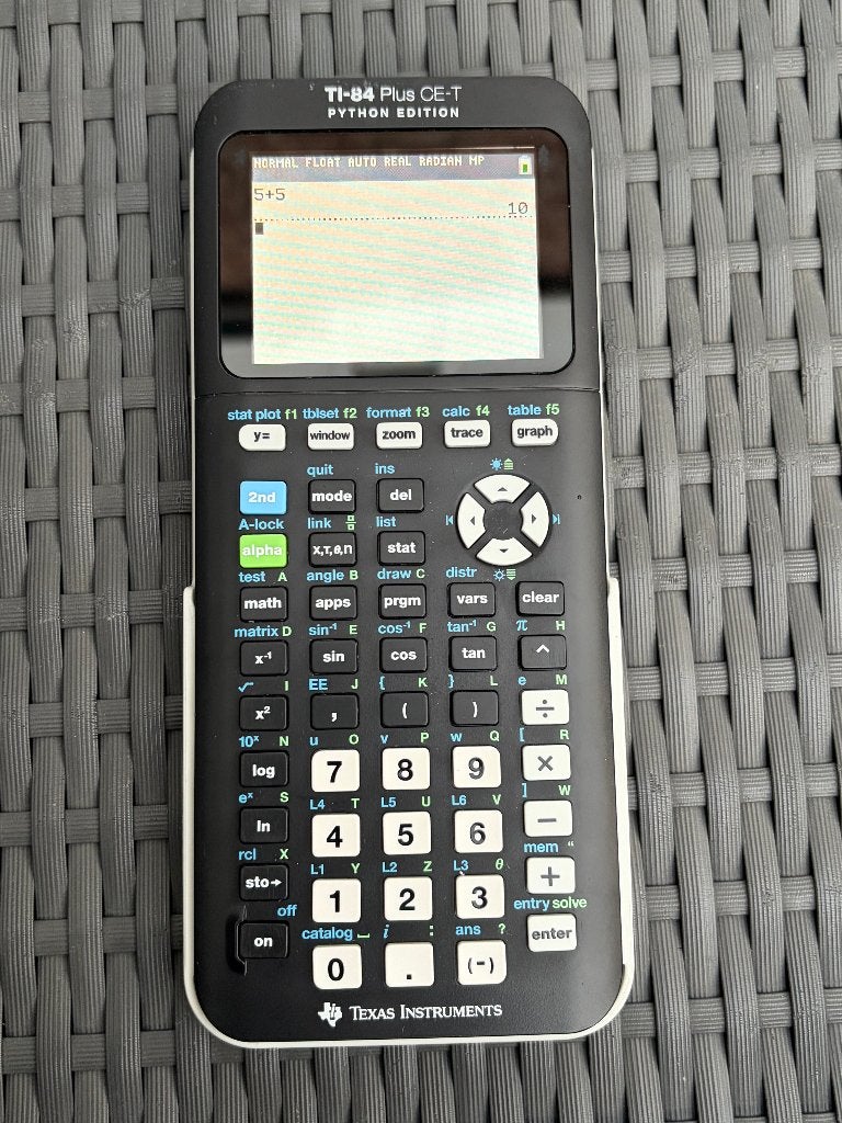 Rekenmachine Texas Instruments TI-84 Plus CE-T Python, Ophalen, Grafische rekenmachine, Gebruikt