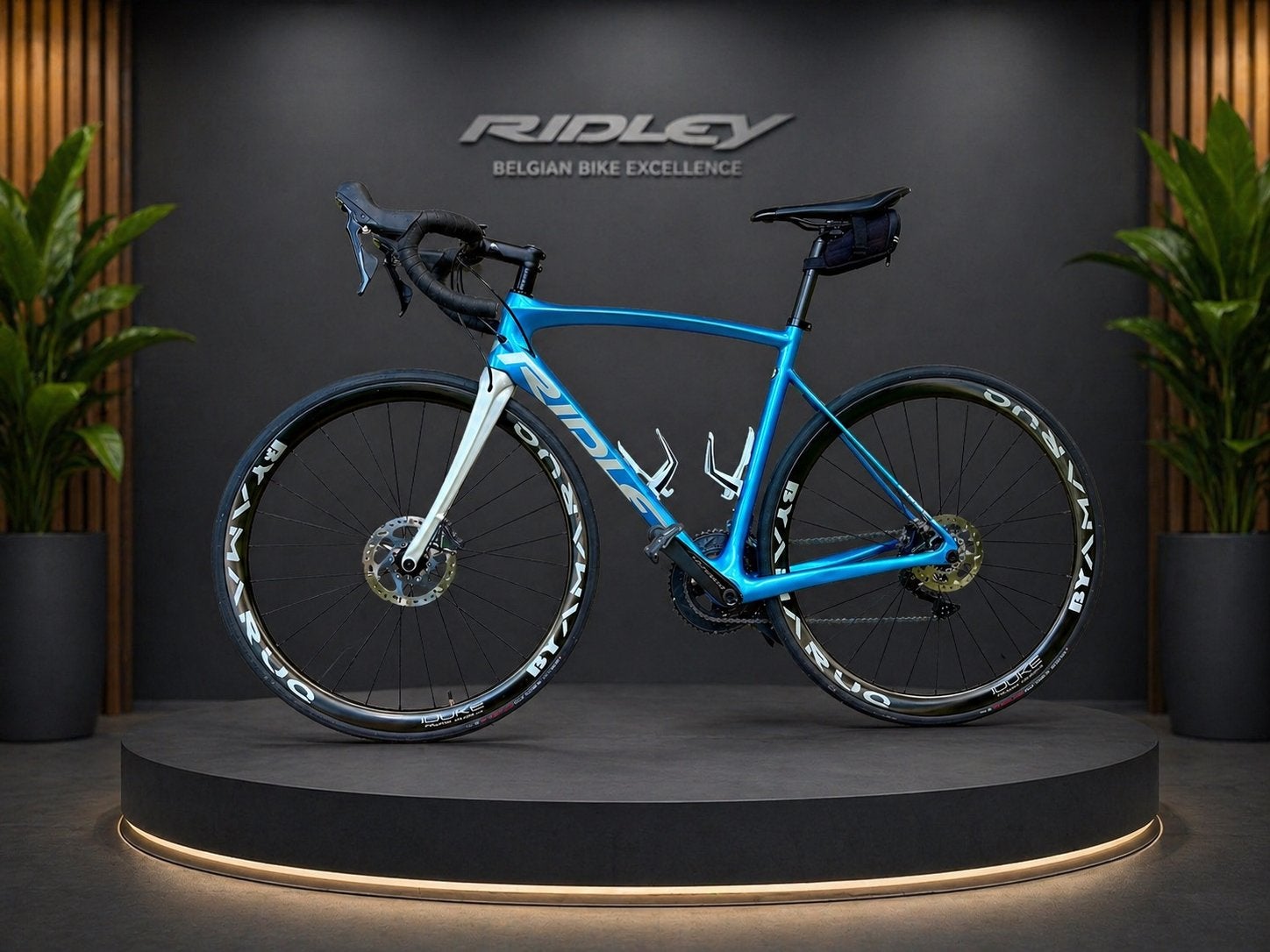 * Ridley carbon Fenix SL Disc - Pure Line - roues Carbon, Autres marques, Comme neuf, Enlèvement, Hommes