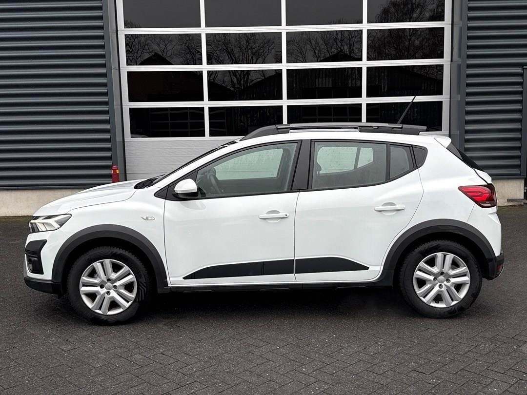 Dacia Sandero Stepway 1.0 TCe 90 Expression, navigatie, trek, Auto's, Dacia, Euro 6, 91 pk, 67 kW, Wit