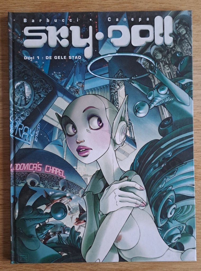 1 - Sky-Doll - De Gele Stad, Enlèvement ou Envoi, Une BD, Barbucci / Canepa, Utilisé