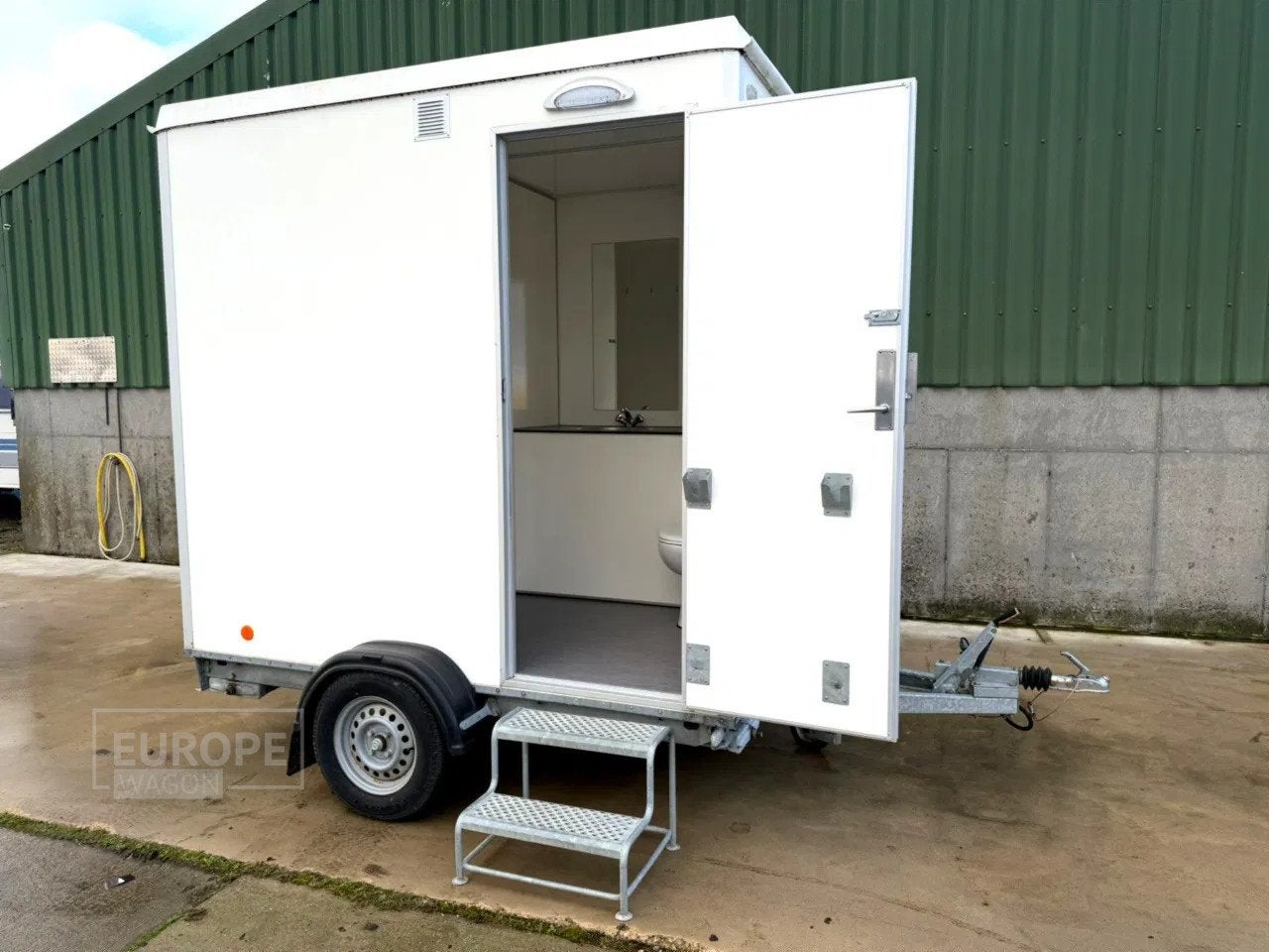 Scanvogn Mobiele badkamer gebruikt, Articles professionnels, Machines & Construction | Abris de chantier & Conteneurs