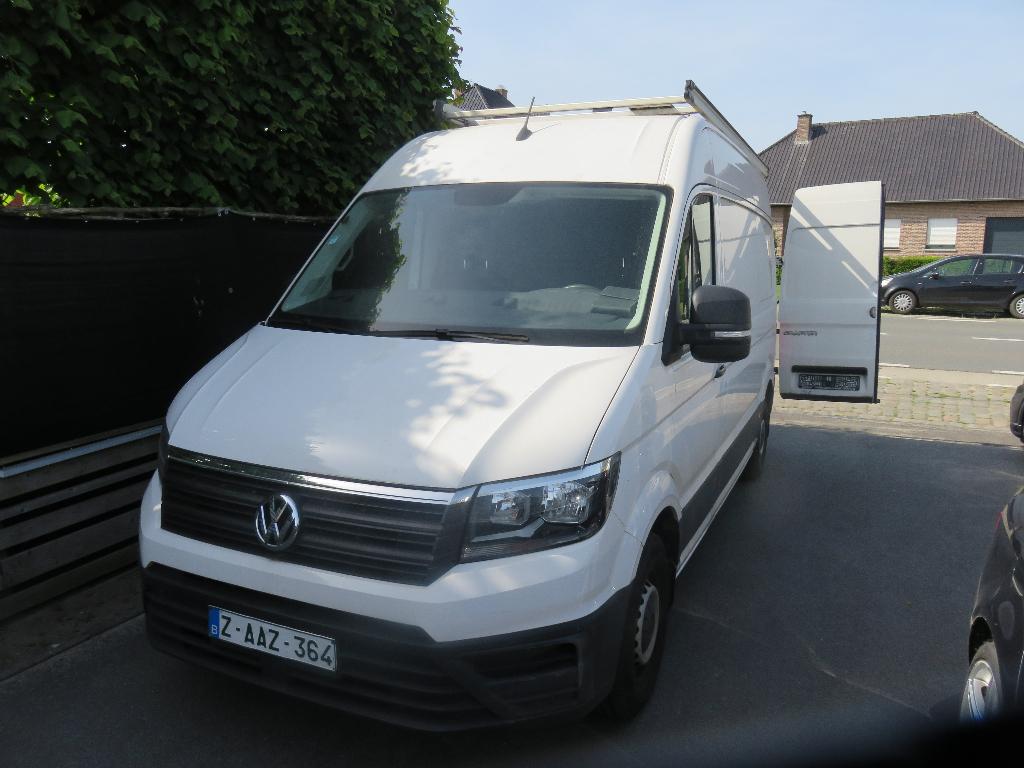 VW CRAFTER TDI..103 kw AUTOMAAT L2-H3 ..01/2019, Autos, Camionnettes & Utilitaires, Achat, Euro 6, Entreprise, 3 places