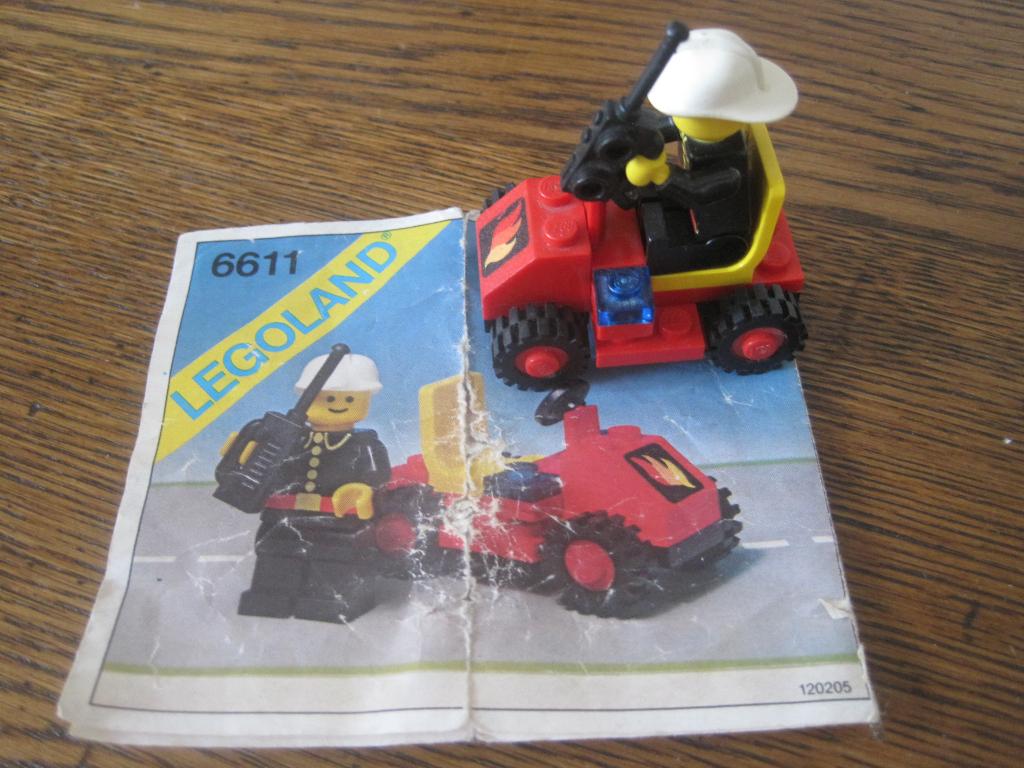 vintage Legoland 6611, 6612, 614, 658, Kinderen en Baby's, Speelgoed | Duplo en Lego, Ophalen of Verzenden, Complete set, Lego