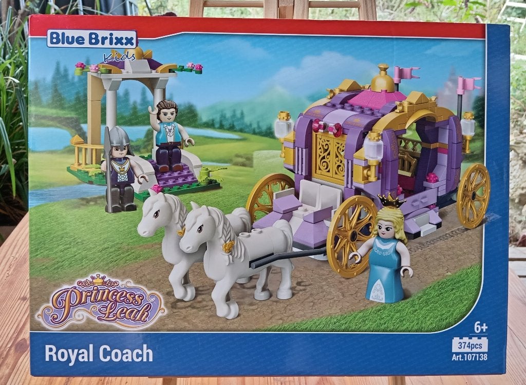 BlueBrixx Royal Coach Carosse Neuf scellé, Envoi, Neuf, Autre