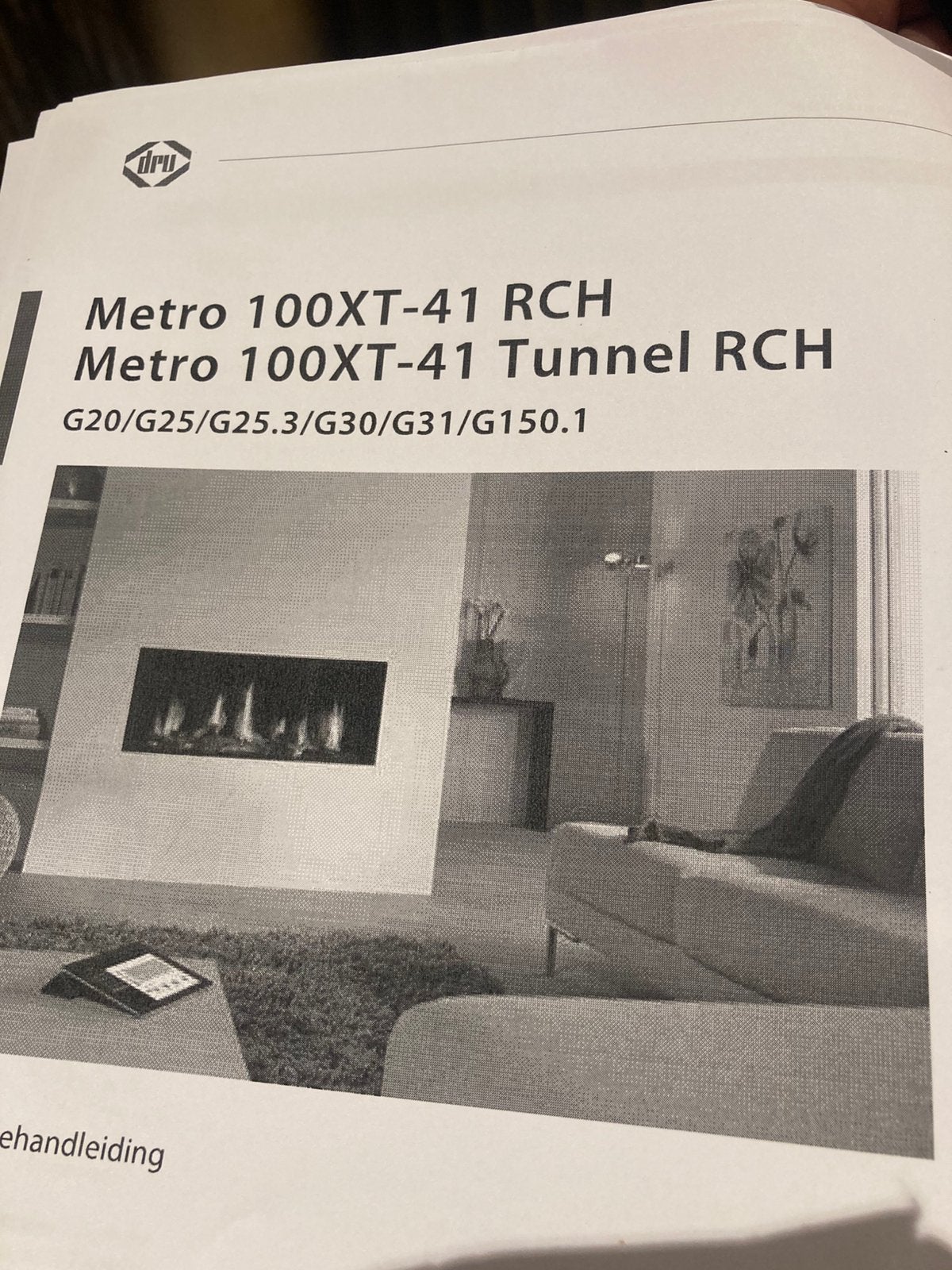 Nieuw inbouw gashaard merk dru, Ophalen, Nieuw, Inbouwhaard, Gashaard