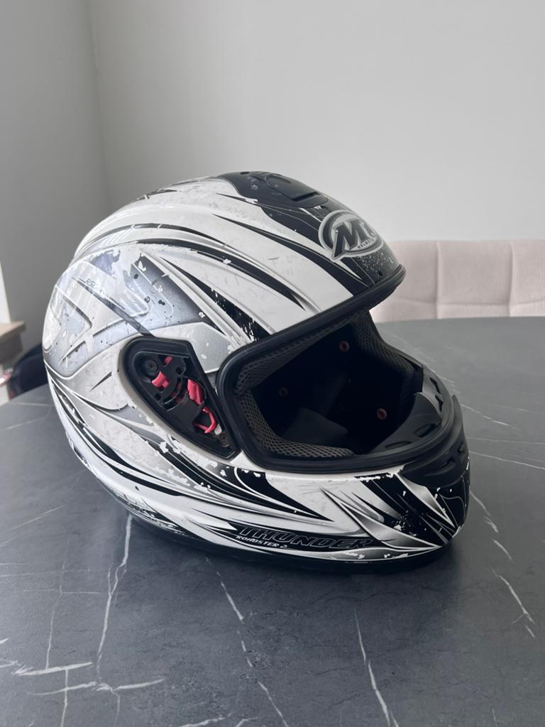 Scooter helm, Motoren, Ophalen