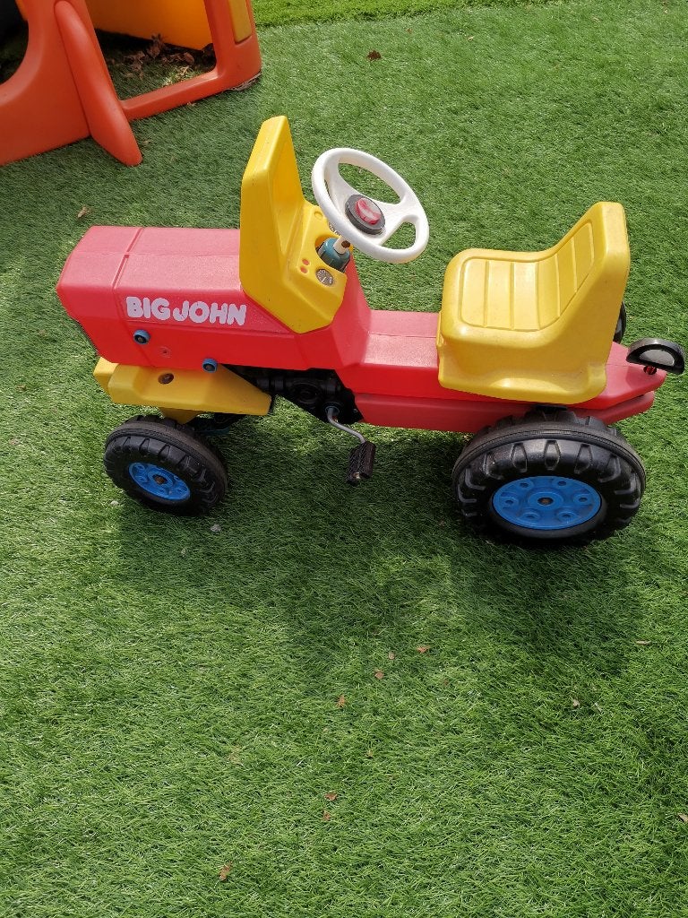 tractor Big John, Kinderen en Baby's, Speelgoed | Buiten | Voertuigen en Loopfietsen, Ophalen, Gebruikt