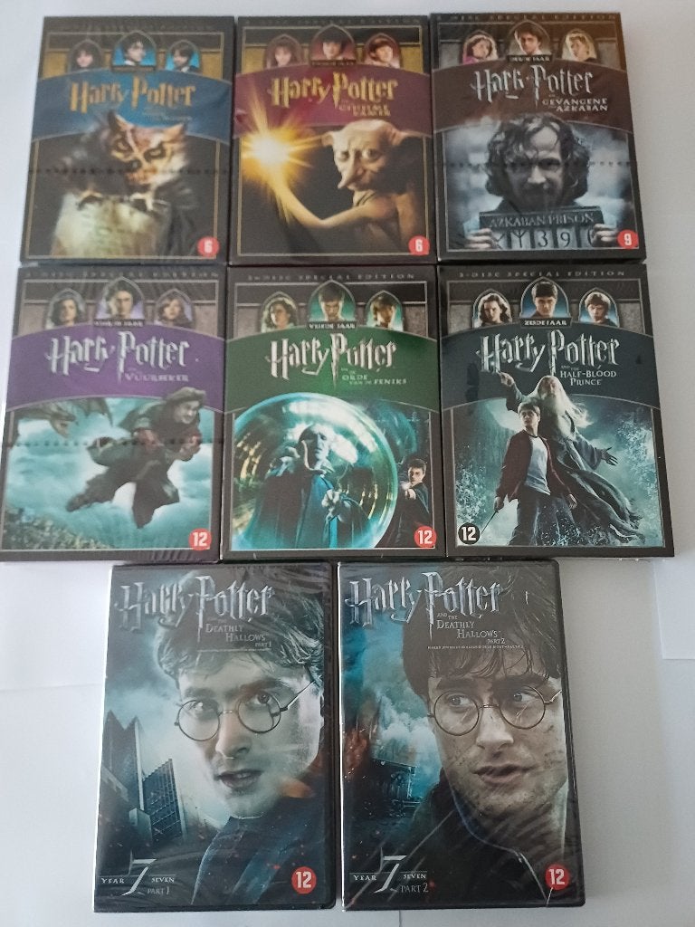 Harry Potter DVD's, Ophalen, Nieuw, Overige typen