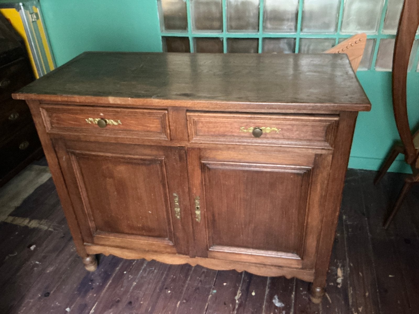 eiken kast, Antiek en Kunst, Ophalen