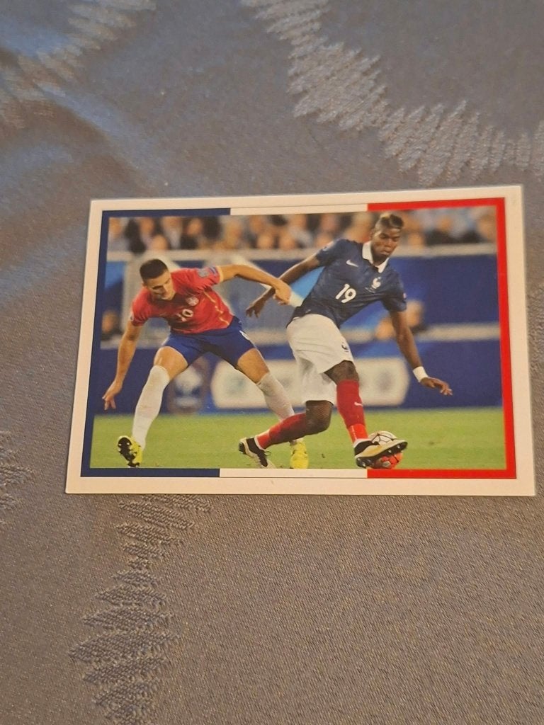 Panini / Sticker : Frankrijk-Spanje/Paul Pogba, Verzamelen, Ophalen of Verzenden, Nieuw, Poster, Plaatje of Sticker